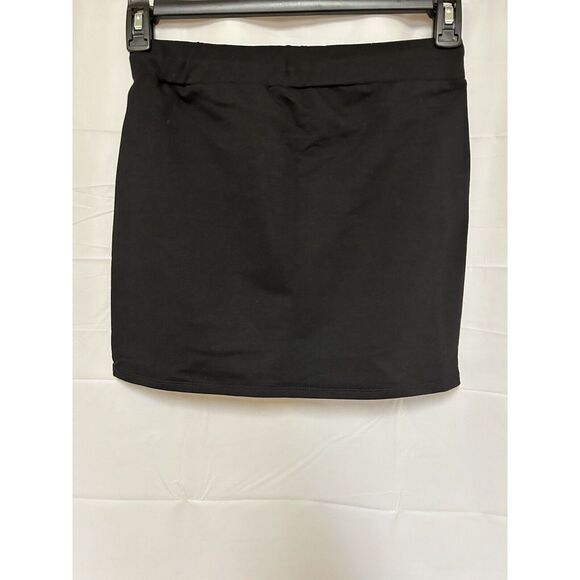 NWT Full Send Nelk Women's Mini Skirt Jacguard Band On Side Adjustable Size Sm‎ - Picture 2 of 3
